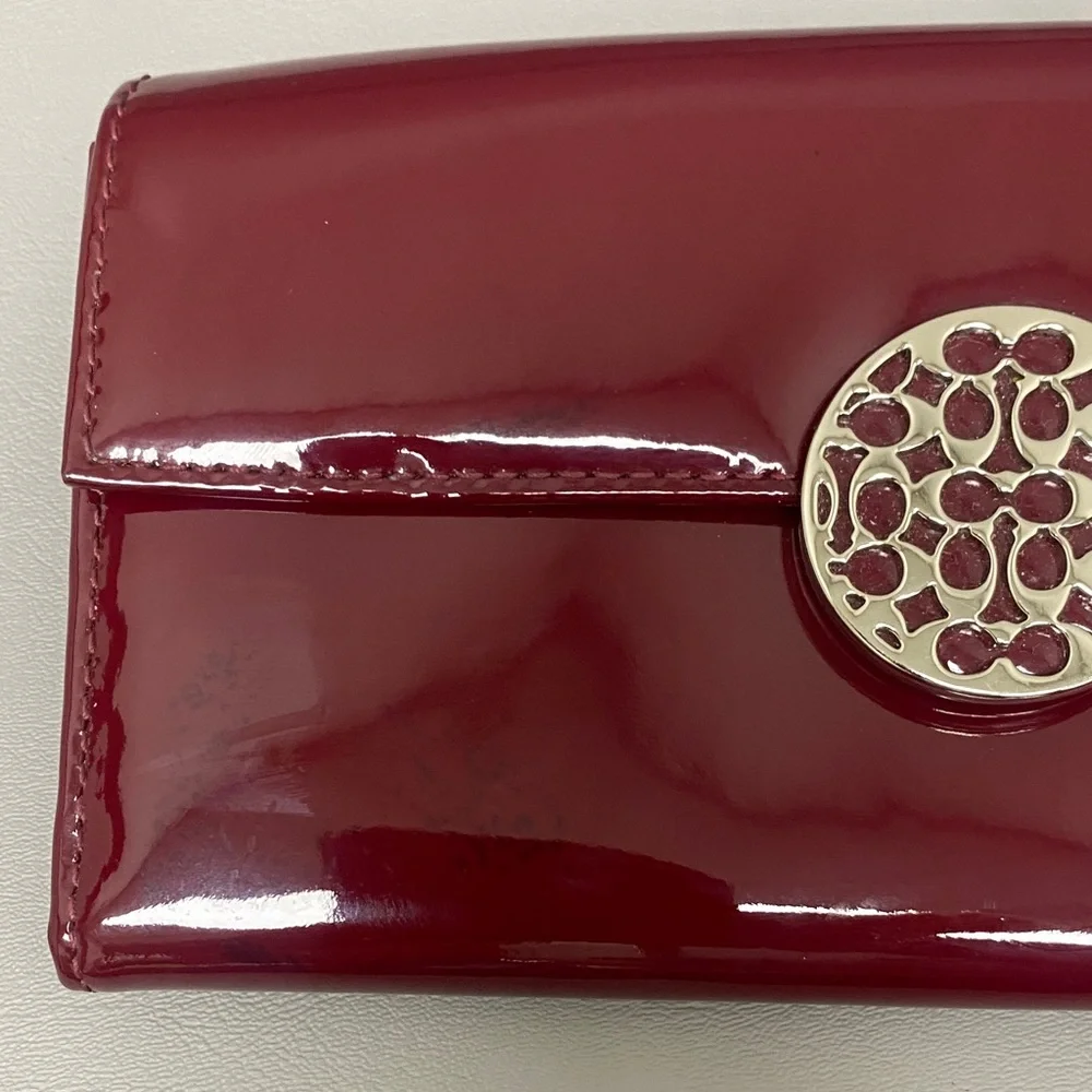 Coach chic red